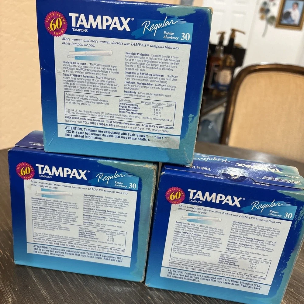 Tampax vintage 1997